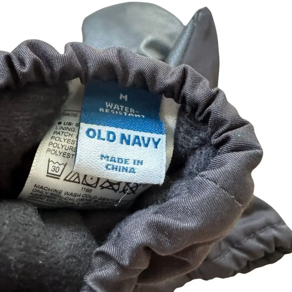 Old Navy Snow Mittens Black M